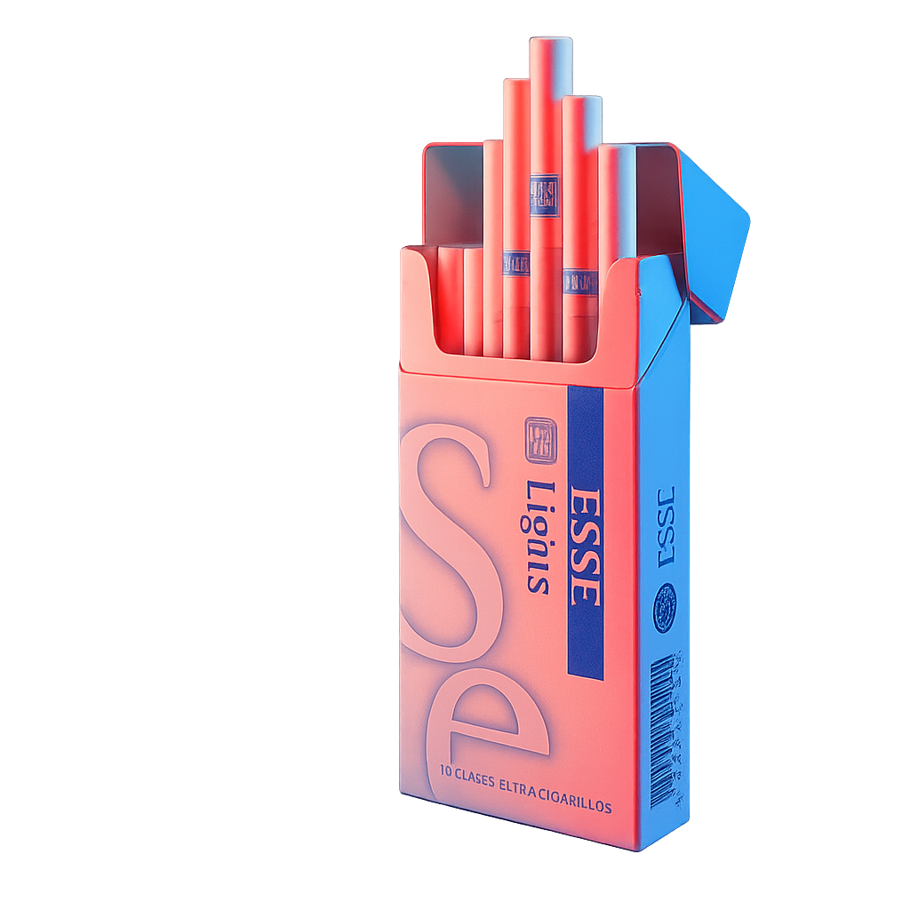 20250614 1431 ESSE Lights Cigarette Pack remix 01jxpnh7tzf8ebtaep90xk6q83 3